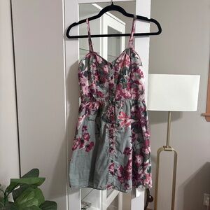 Lottie & Holly Band of Gypsies Cotton Floral Sun Dress XS